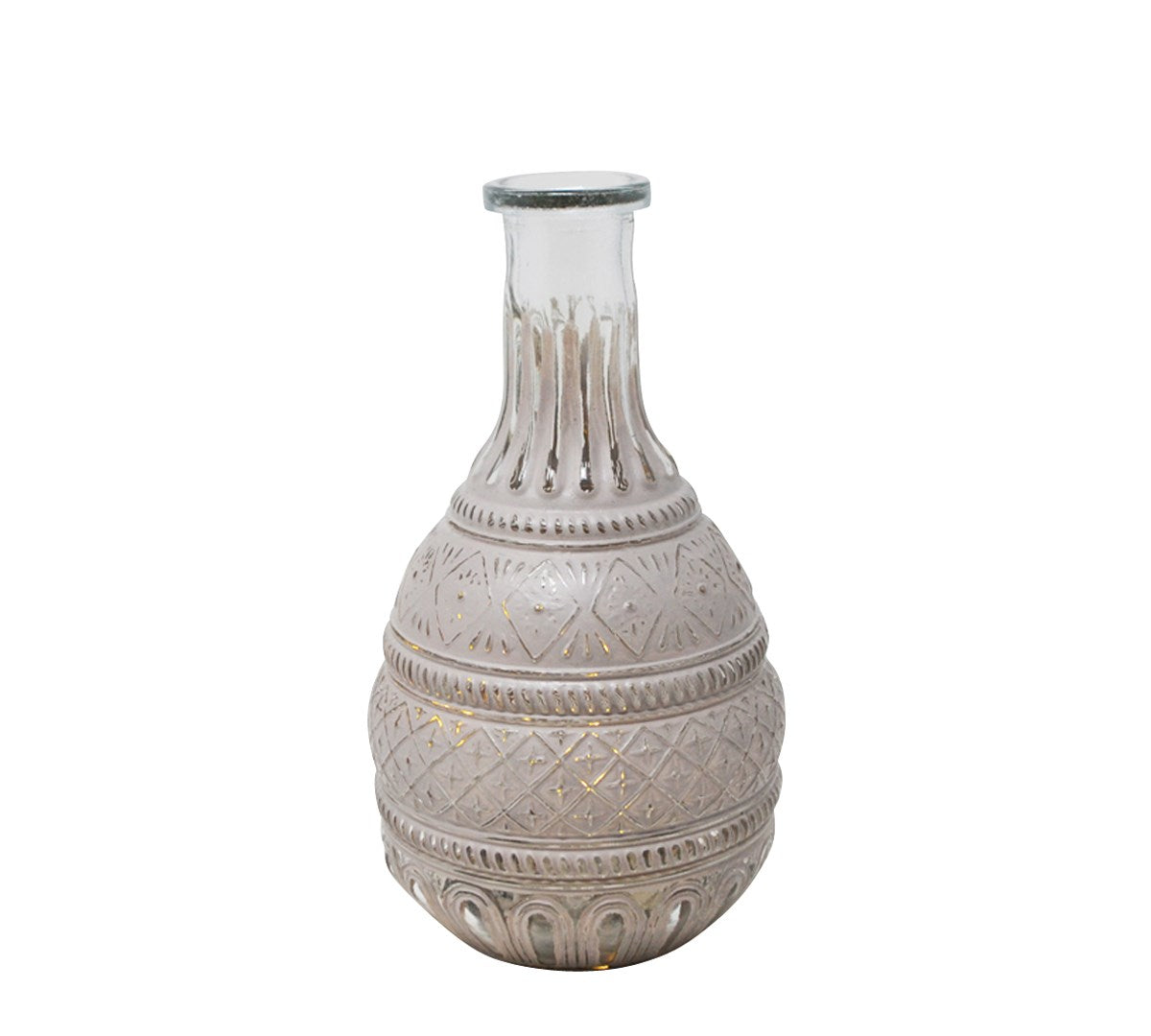 Antiqued Grey Vase
