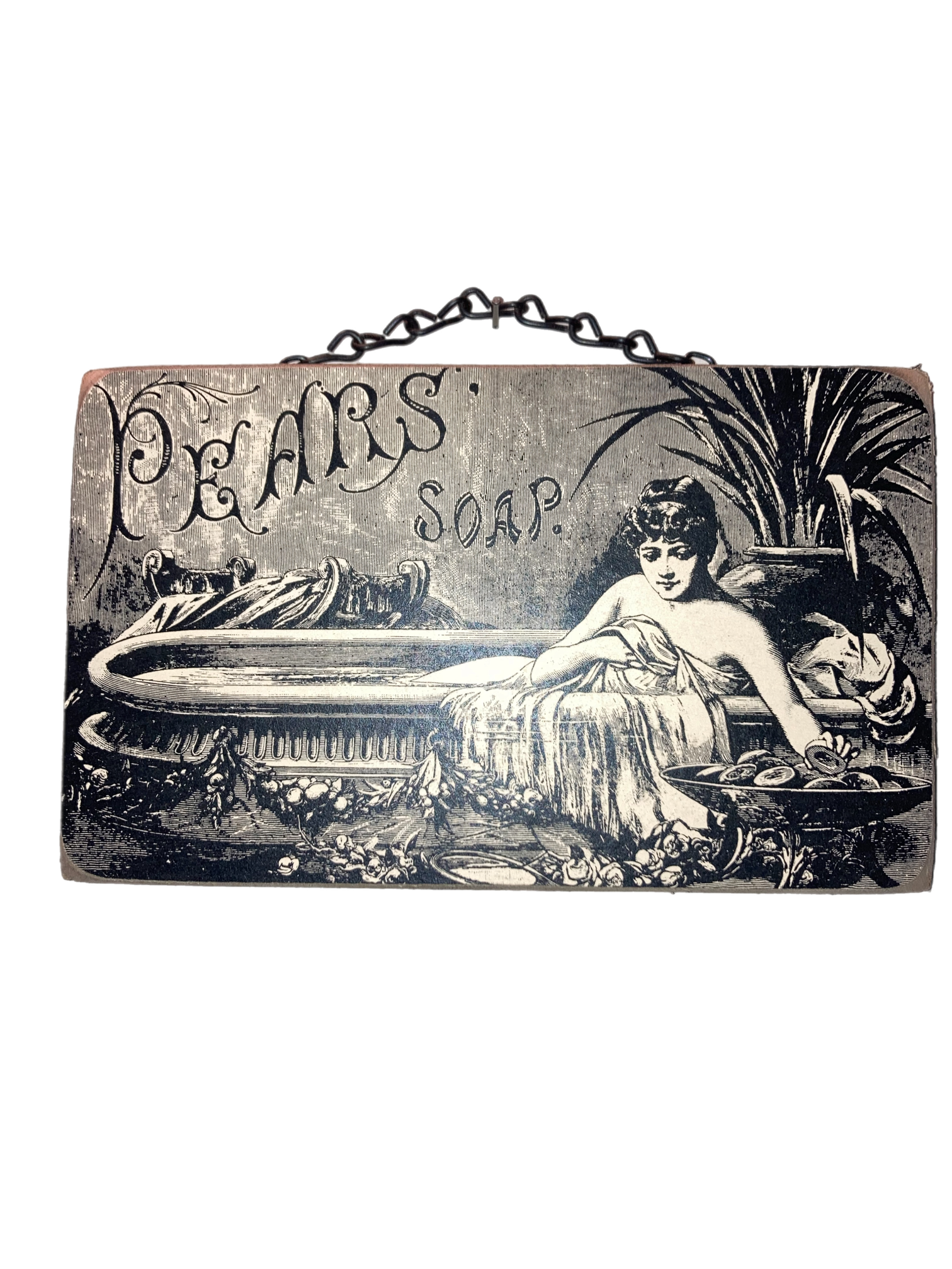Pears' Soap Bathtub Sign