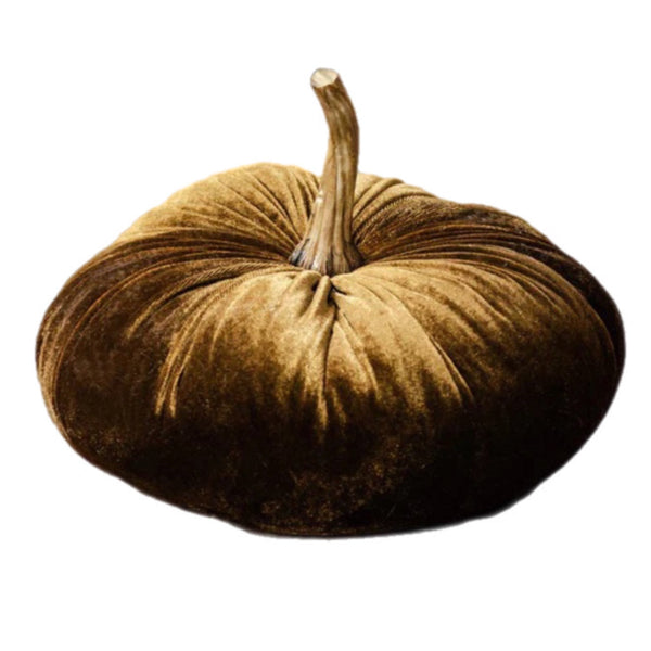 Assorted Large Velvet Pumpkin, INDIVIDUALLY SOLD