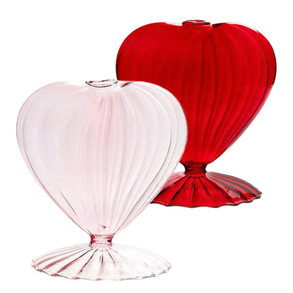 Assorted Heart Shaped Vase, INDIVIDUALLY SOLD