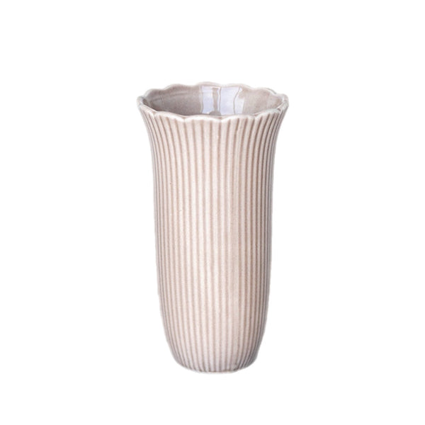 Assorted Brown Striped Vase, INDIVIDUALLY SOLD