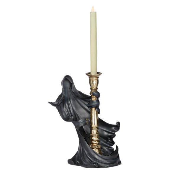 Assorted Grim Reaper Taper Candle Holder, INDIVIDUALLY SOLD