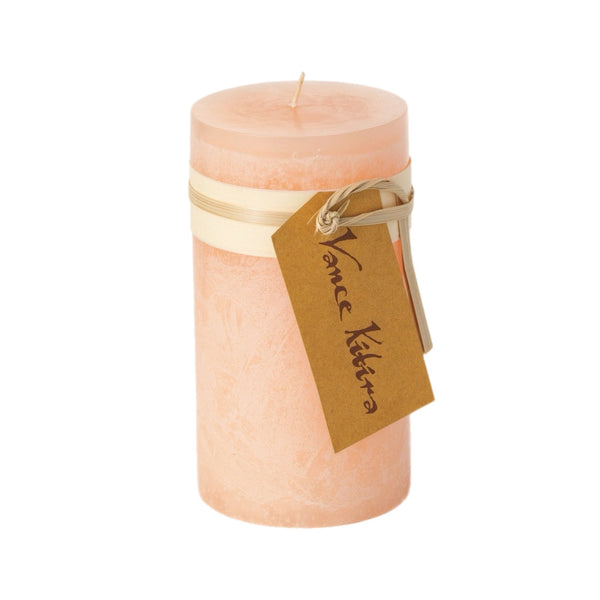 Assorted Pink Sand Colour Pillar Candle, INDIVIDUALLY SOLD