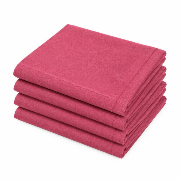 Rosy Linen Napkin, Set Of 4