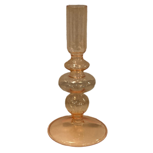 Assorted Apricot Taper Candle Holder, INDIVIDUALLY SOLD