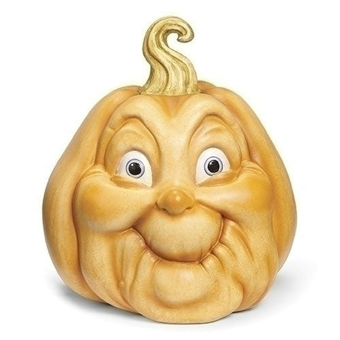 Smiling Pumpkin Figurine