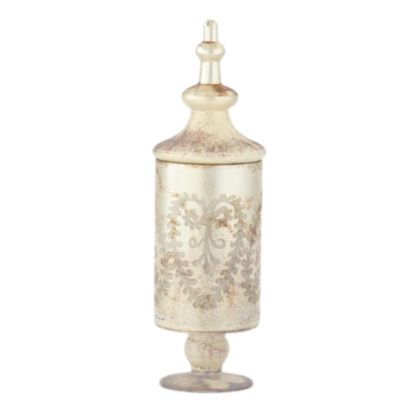 Assorted Etched Apothecary Jar, INDIVIDUALLY SOLD
