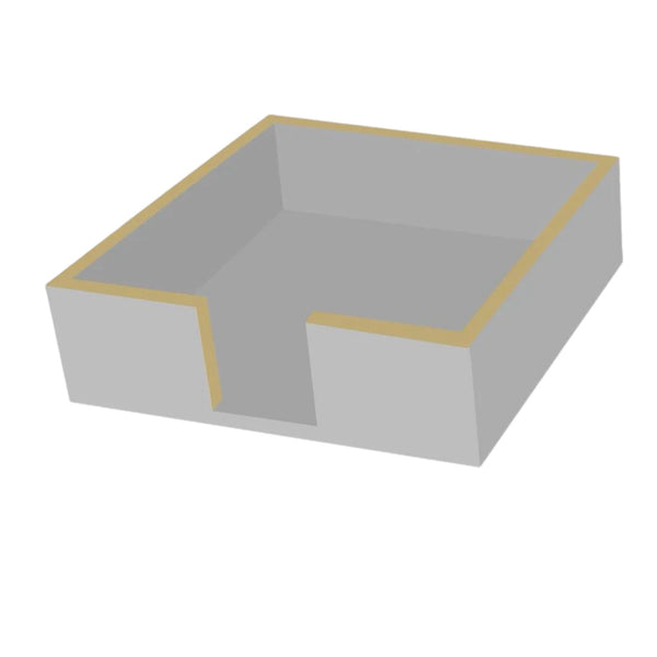 Assorted Silver & Gold Napkin Holder, INDIVIDUALLY SOLD