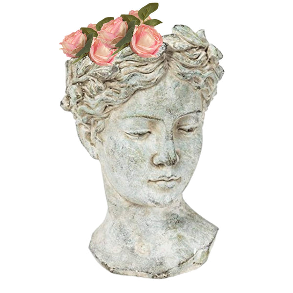 Assorted Goddess Head Planter, INDIVIDUALLY SOLD