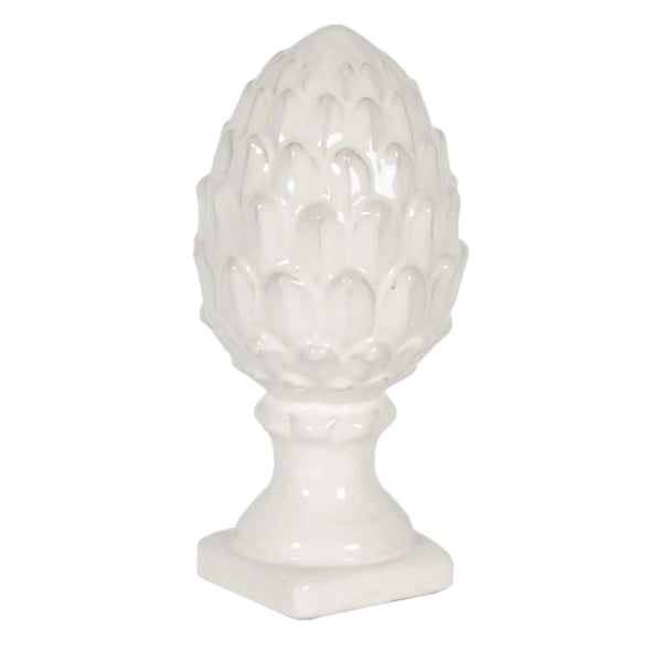 Assorted White Artichoke Figurine, INDIVIDUALLY SOLD