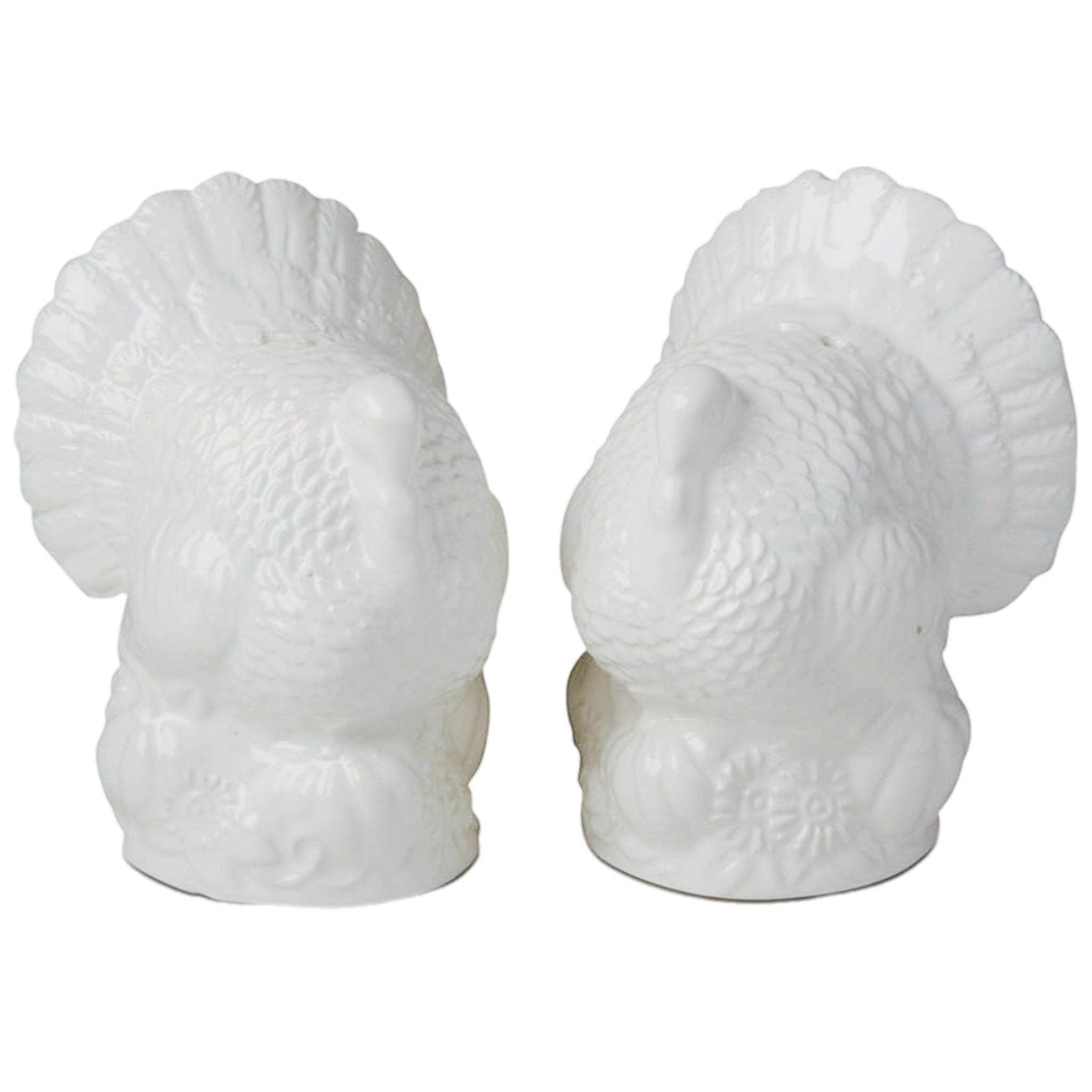 White Turkey Salt & Pepper, Set Of 2