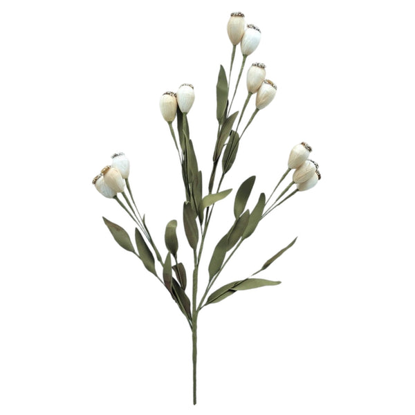 Assorted 35" Poppy Spray, INDIVIDUALLY SOLD