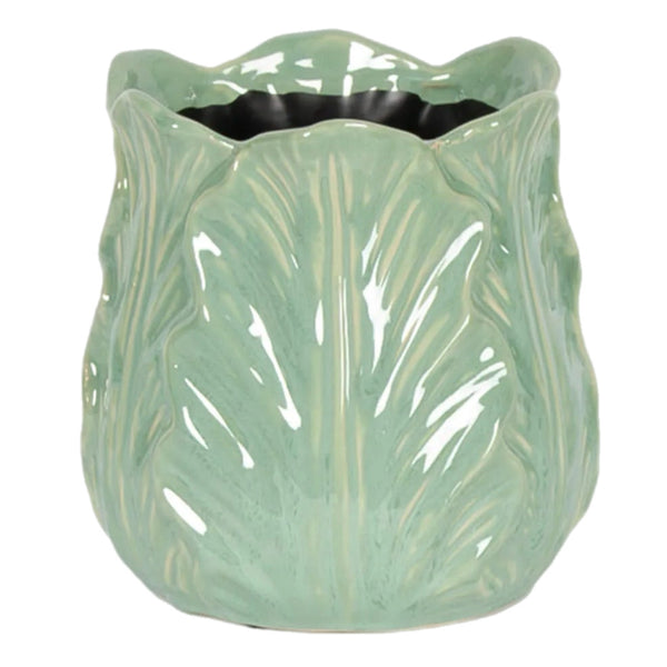 Assorted Light Green Cabbage Planter, INDIVIDUALLY SOLD