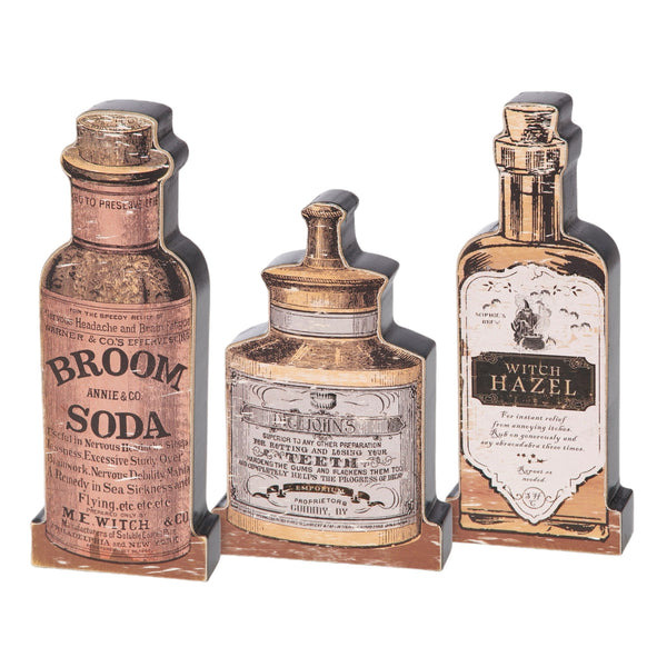 Assorted Potion Bottle Figurine, INDIVIDUALLY SOLD