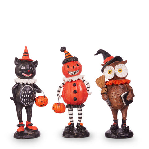 Assorted Halloween Character Figurine, INDIVIDUALLY SOLD