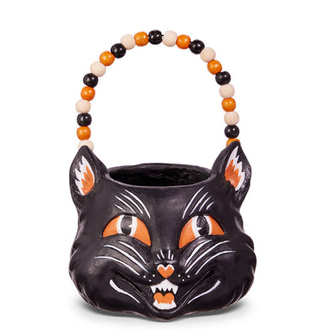 Black Cat Candy Bucket