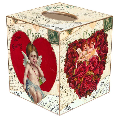 Valentine's Heart Tissue Box Cover