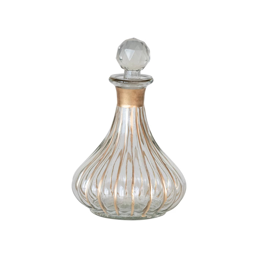 Medium Striped Decanter