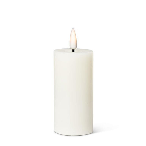 2" X 4" Pillar Flameless Candle: Cream