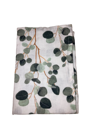Eucalyptus Linen Tea Towel