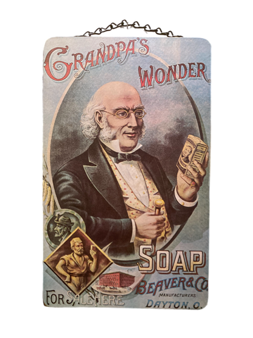 Grandpa's Wonder Soap Sign