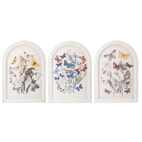Assorted Arched Butterfly Print, INDIVIDUALLY SOLD