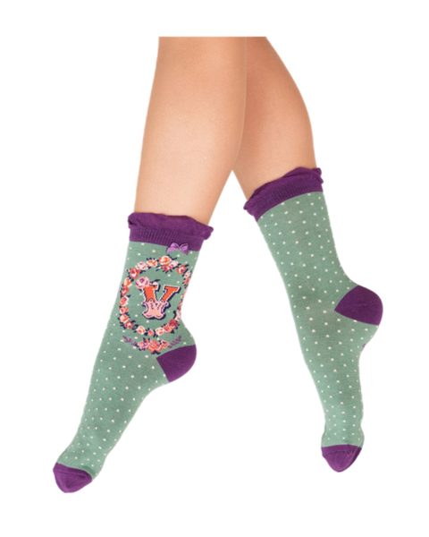 Assorted Monogrammed Socks, INDIVIDUALLY SOLD