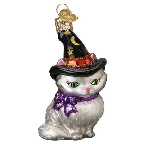 Witch Kitten Ornament