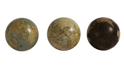 Assorted Globe Figurine, INDIVIDUALLY SOLD