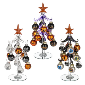 Assorted Halloween Tree With Ornaments Figurine, INDIVIDUALLY SOLD