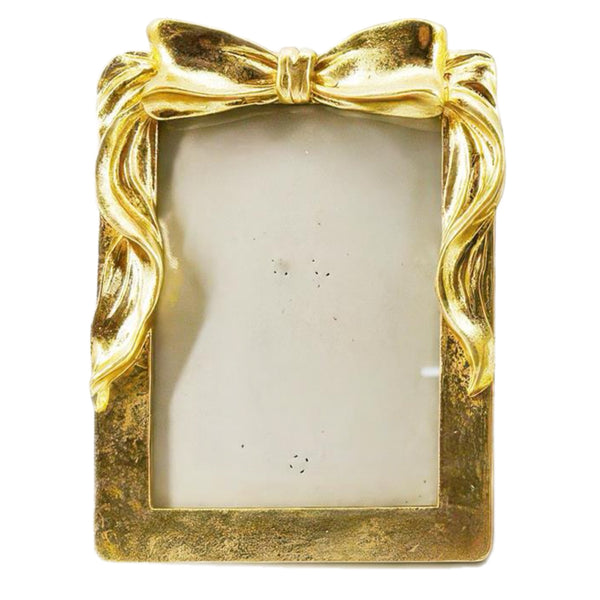 Assorted Gold With Bow Photo Frame, INDIVIDUALLY SOLD