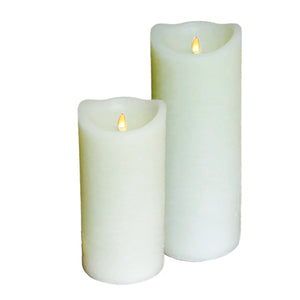 Assorted Pillar Cathedral Flameless Candle, INDIVIDUALLY SOLD