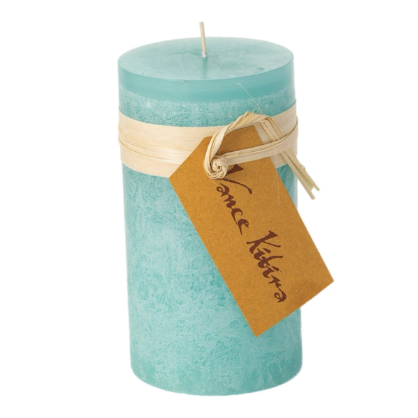 Assorted Sea Foam Colour Pillar Candle, INDIVIDUALLY SOLD