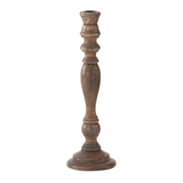 Assorted Wooden Taper Candle Holder, INDIVIDUALLY SOLD
