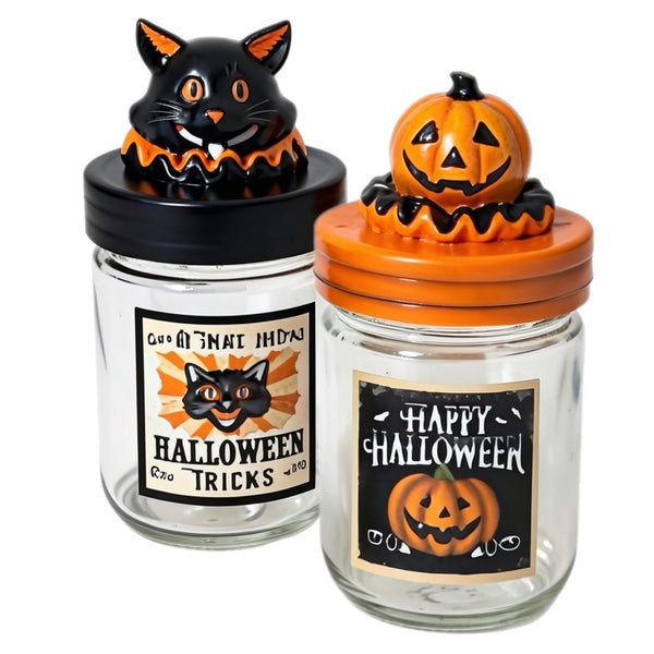 Assorted Halloween Character Jar, INDIVIDUALLY SOLD