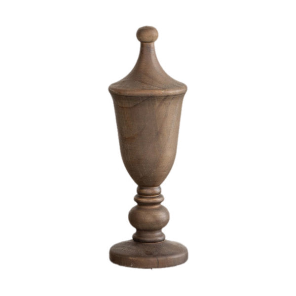 Assorted Wooden Decorative Finial, INDIVIDUALLY SOLD