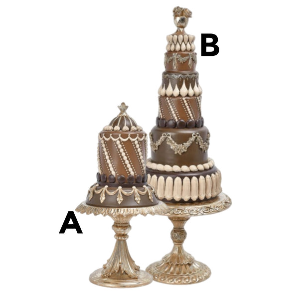 Assorted Chocolate Cake Figurine, INDIVIDUALLY SOLD