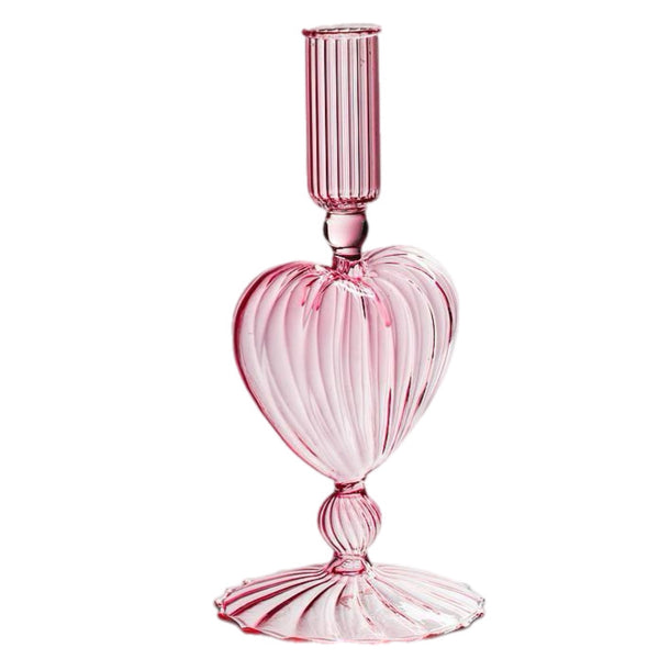 Assorted Heart Shaped Taper Candle Holder, INDIVIDUALLY SOLD