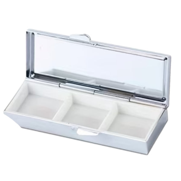 Floral Rectangular Pillbox
