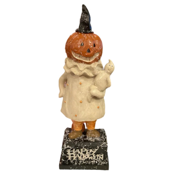 Assorted Pumpkin Man Figurine, INDIVIDUALLY SOLD