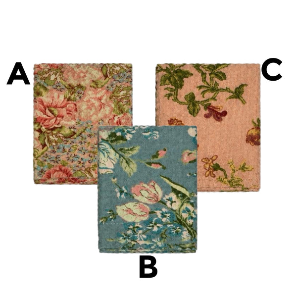 Assorted Heirloom Rose Patchwork Dish Cloth, INDIVIDUALLY SOLD