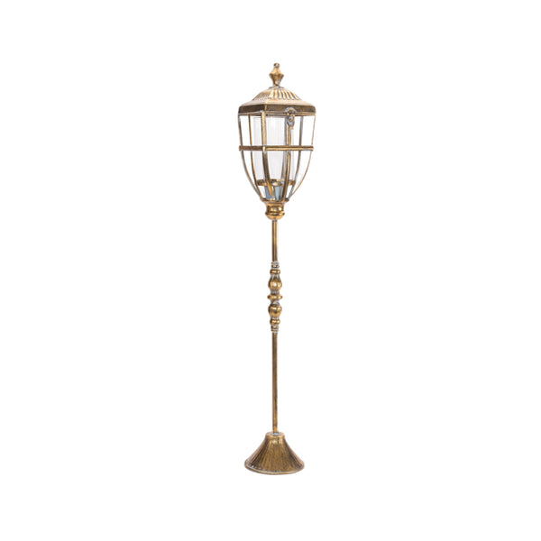 Assorted Brass Lantern Pillar Candle Holder, INDIVIDUALLY SOLD