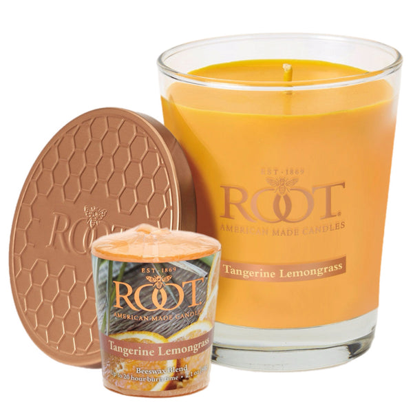 Assorted Tangerine & Lemongrass Candle, INDIVIDUALLY SOLD