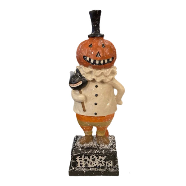 Assorted Pumpkin Man Figurine, INDIVIDUALLY SOLD
