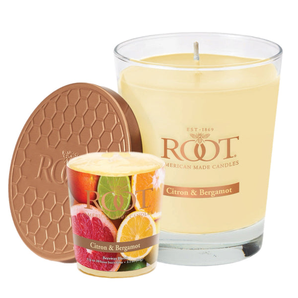 Assorted Citron & Bergamot Candle, INDIVIDUALLY SOLD