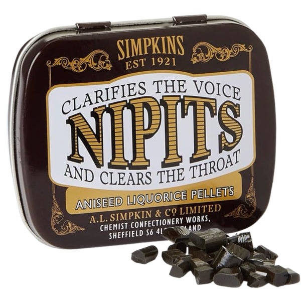 Pure Liquorice Nipits Mints