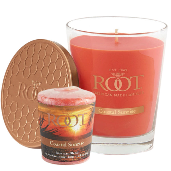 Assorted Coastal Sunrise Candle, INDIVIDUALLY SOLD