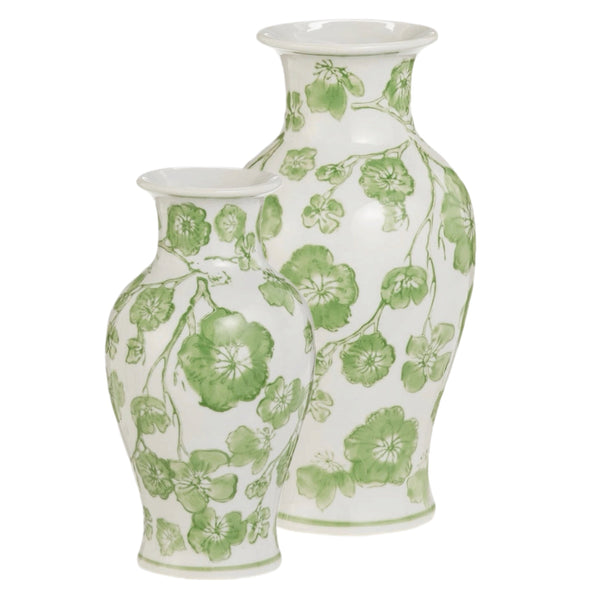 Assorted Green Floral Vase, INDIVIDUALLY SOLD