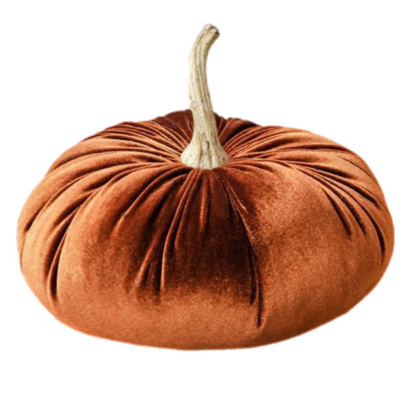 Assorted Large Velvet Pumpkin, INDIVIDUALLY SOLD