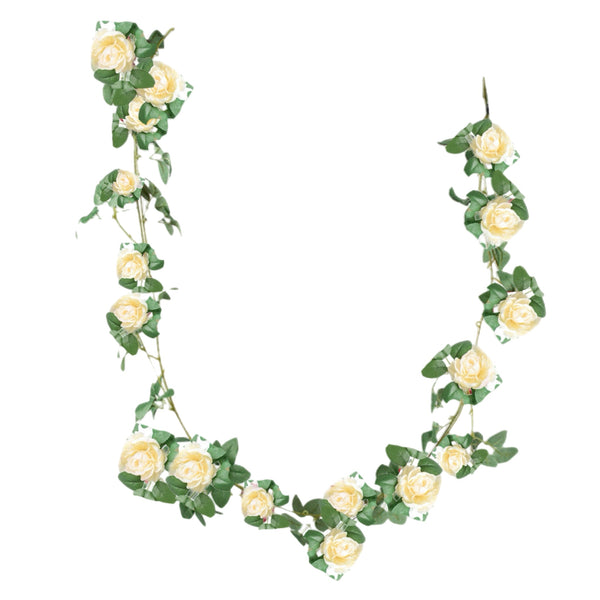 Assorted 6' Peony Garland, INDIVIDUALLY SOLD